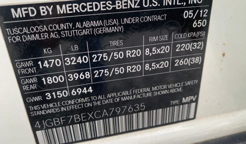 Mercedes Benz GL 450 full