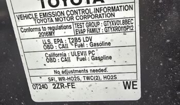 Toyota Corolla’s 2016 Black full