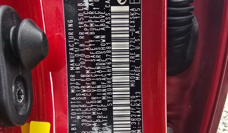 Toyota Corolla SE full