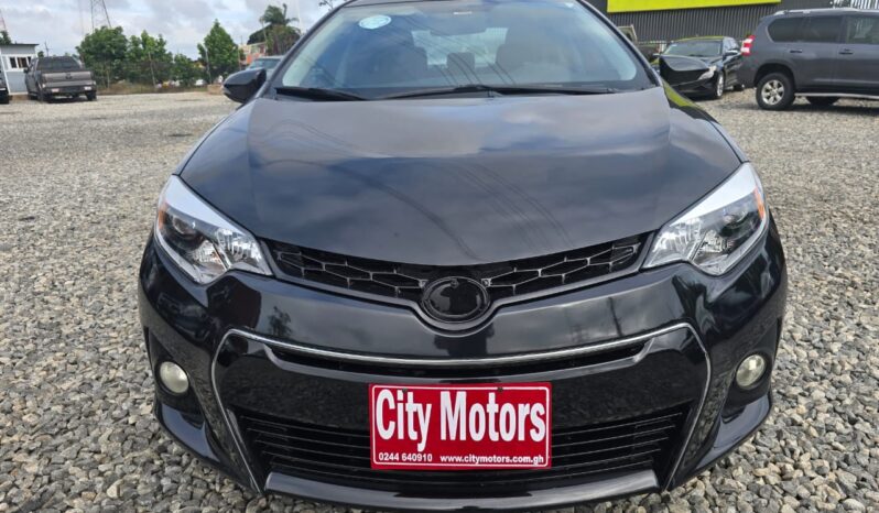 Toyota Corolla, S Black full