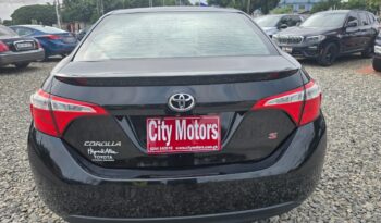 Toyota Corolla, S Black full