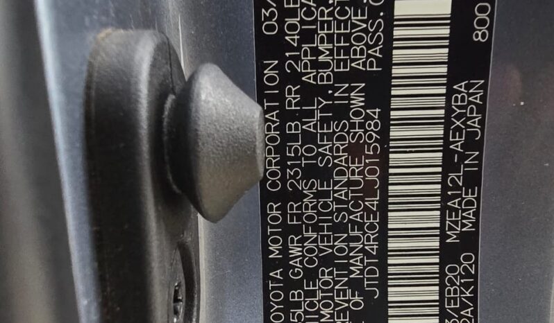 Toyota Corolla 2020 XSE full