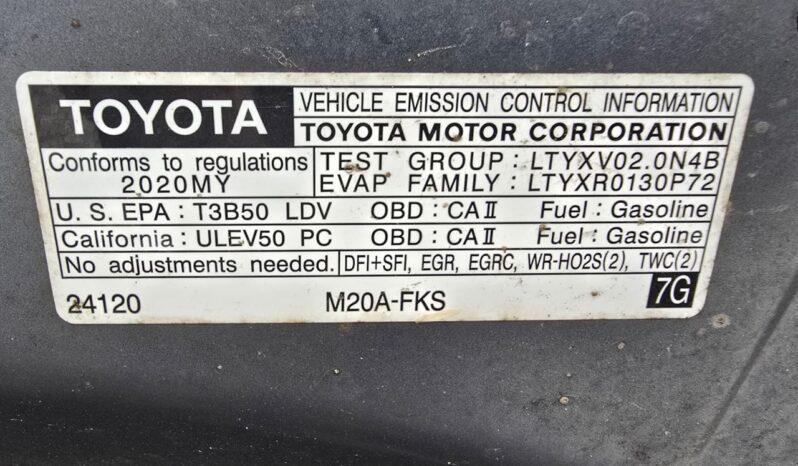 Toyota Corolla 2020 XSE full