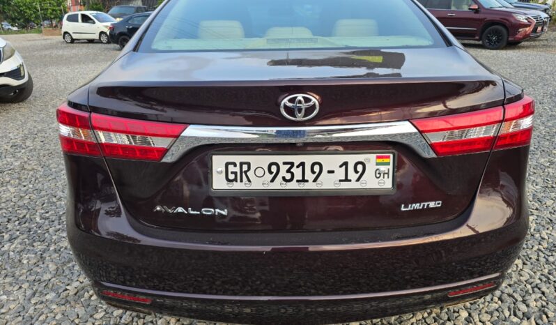 Toyota Avalon Limited full