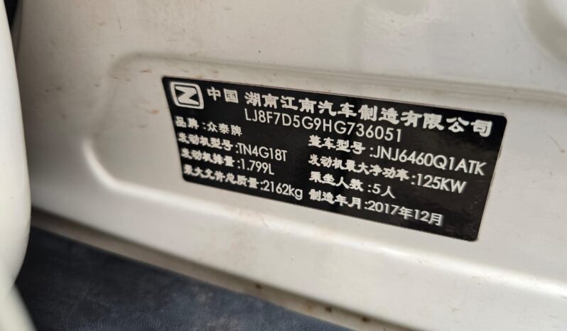 China- Zotye T700 full