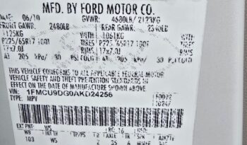 Ford Escape 2010 full