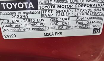 Toyota Corolla SE 2020 full