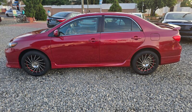 Toyota Corolla 2013 sports full